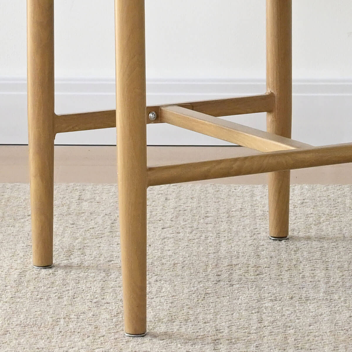 Melbourne 24" Boucle Counter Stool with Arms (Set of 2)