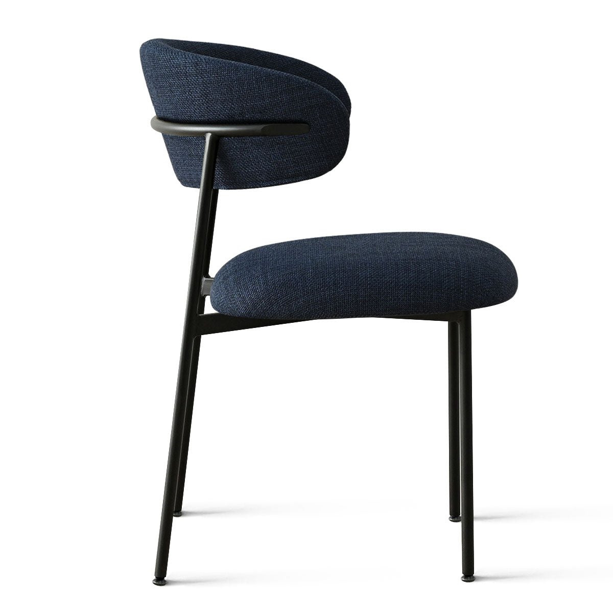 Merida Upholstered Dining Chair With Metal Legs (Set of 2)