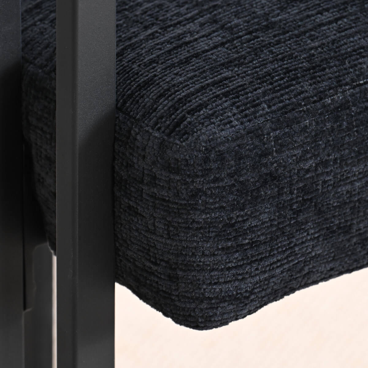 Mia Upholstered Chenille Dining Chair with Arms (Set of 2)