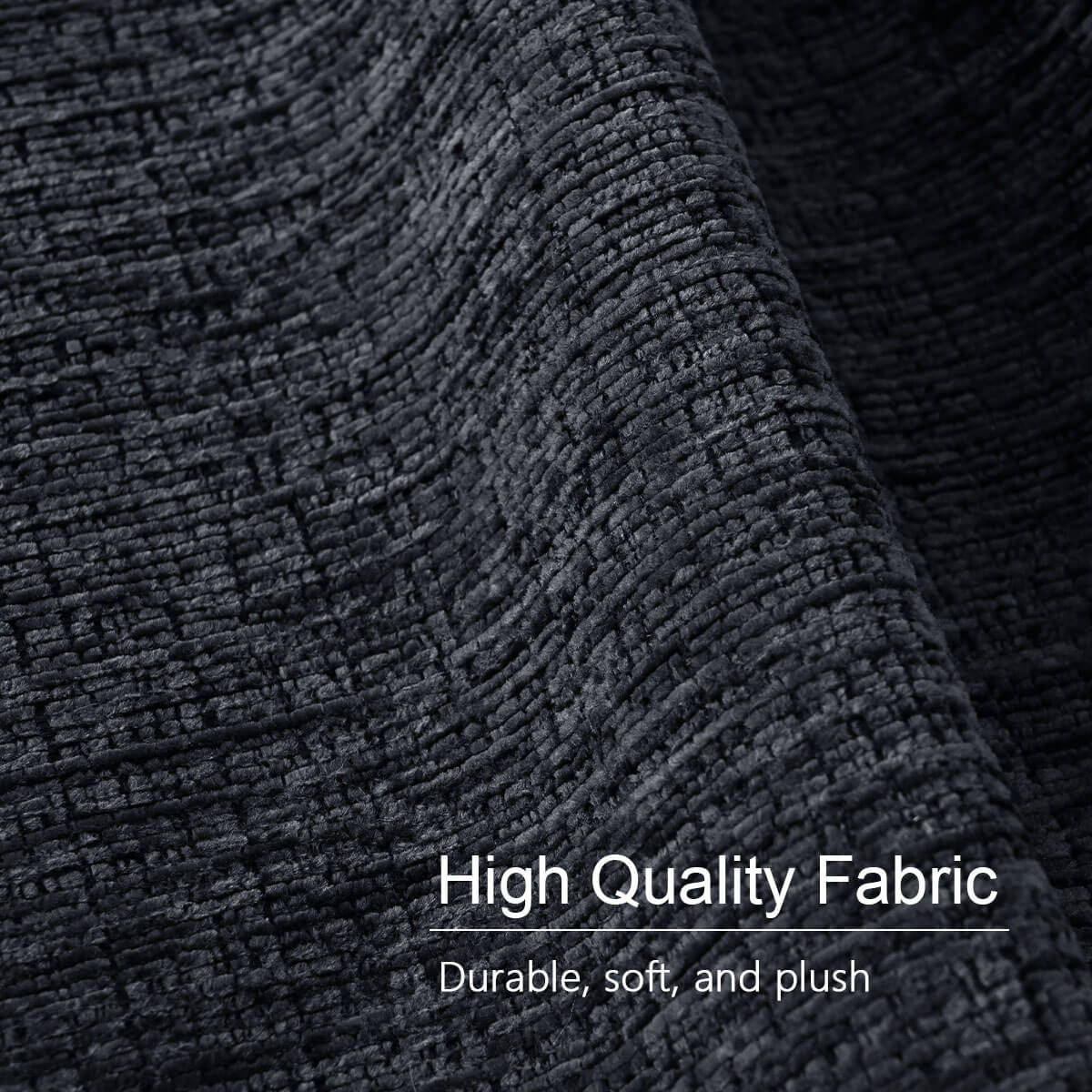 Mia Upholstered Chenille Dining Chair with Arms (Set of 4)