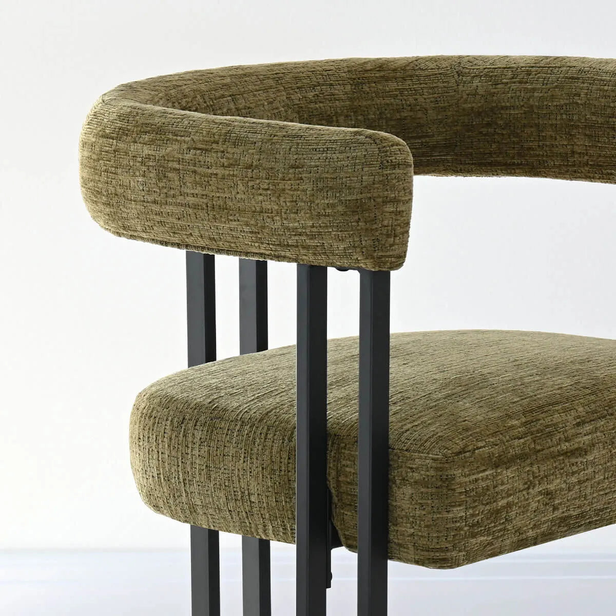 Mia Velvet Dining Chair with Arms (Set of 2)