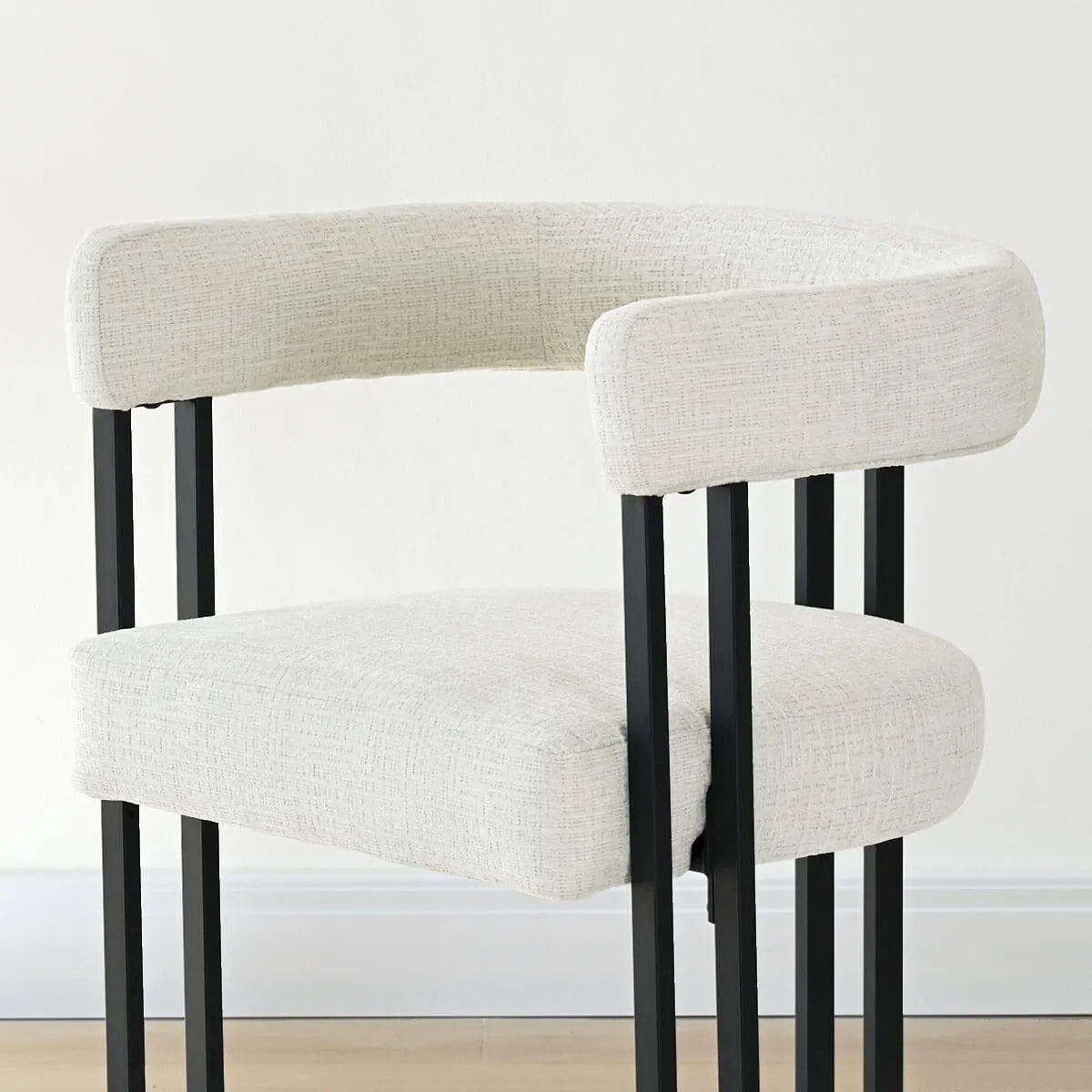 Mia Velvet Dining Chair with Arms (Set of 2)