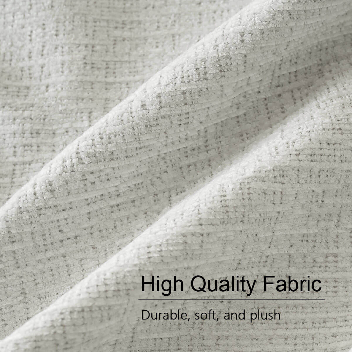 Mia Upholstered Chenille Dining Chair with Arms (Set of 4)