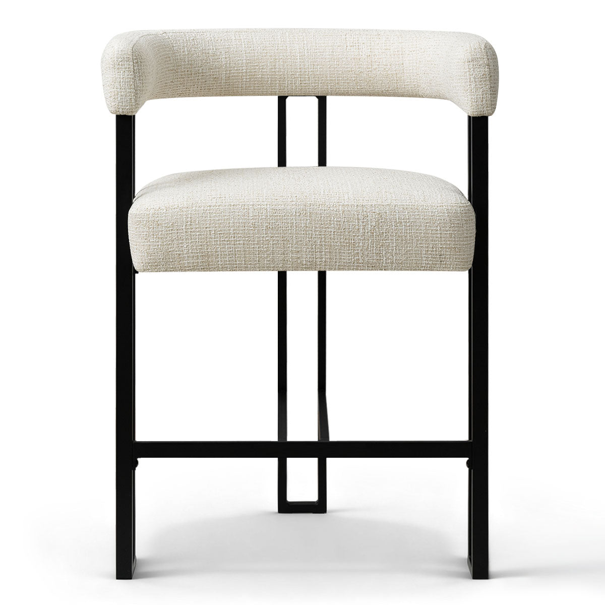 Mia 24" Modern Counter Stool with Arms (1-piece)