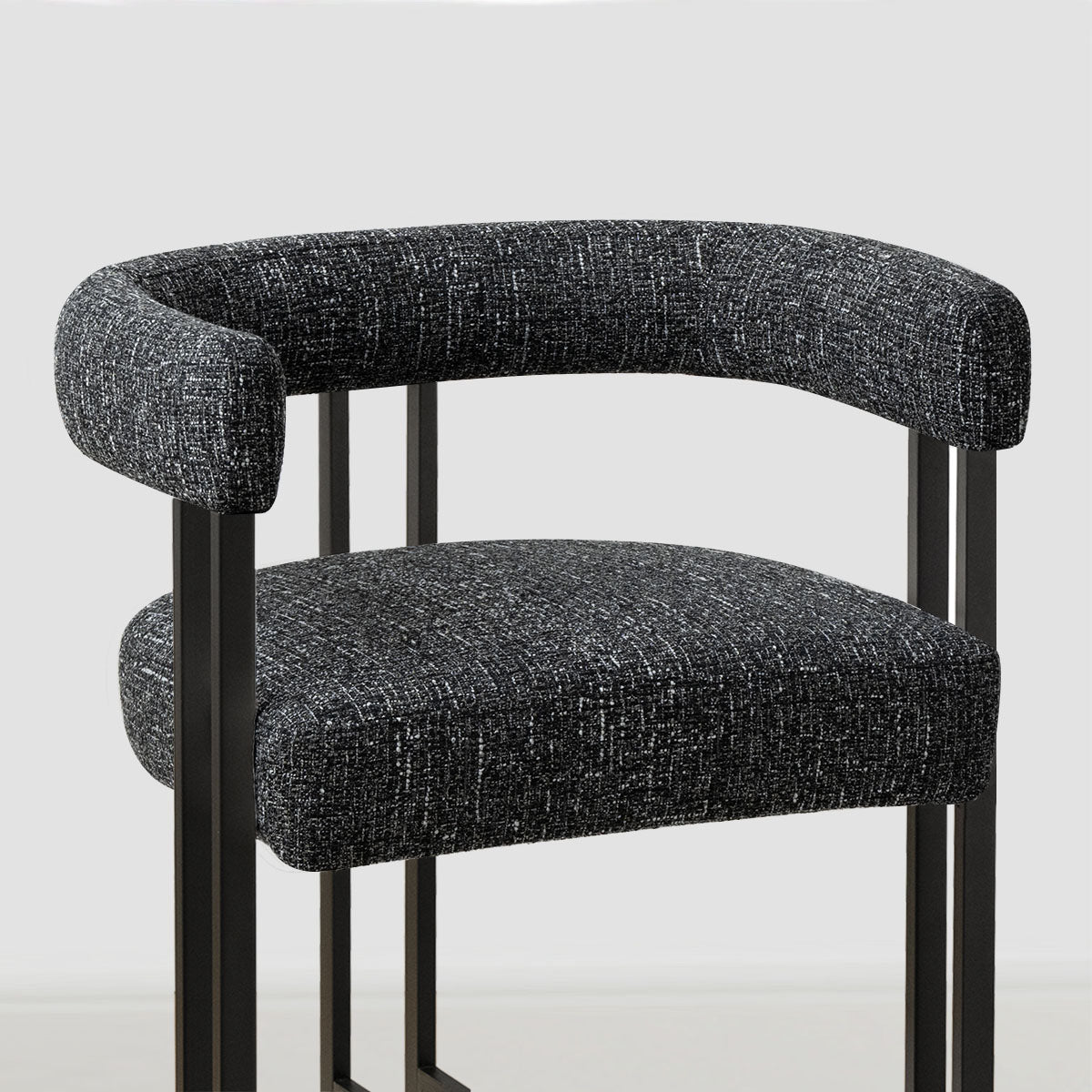 Mia 24" Modern Counter Stool with Arms (1-piece)