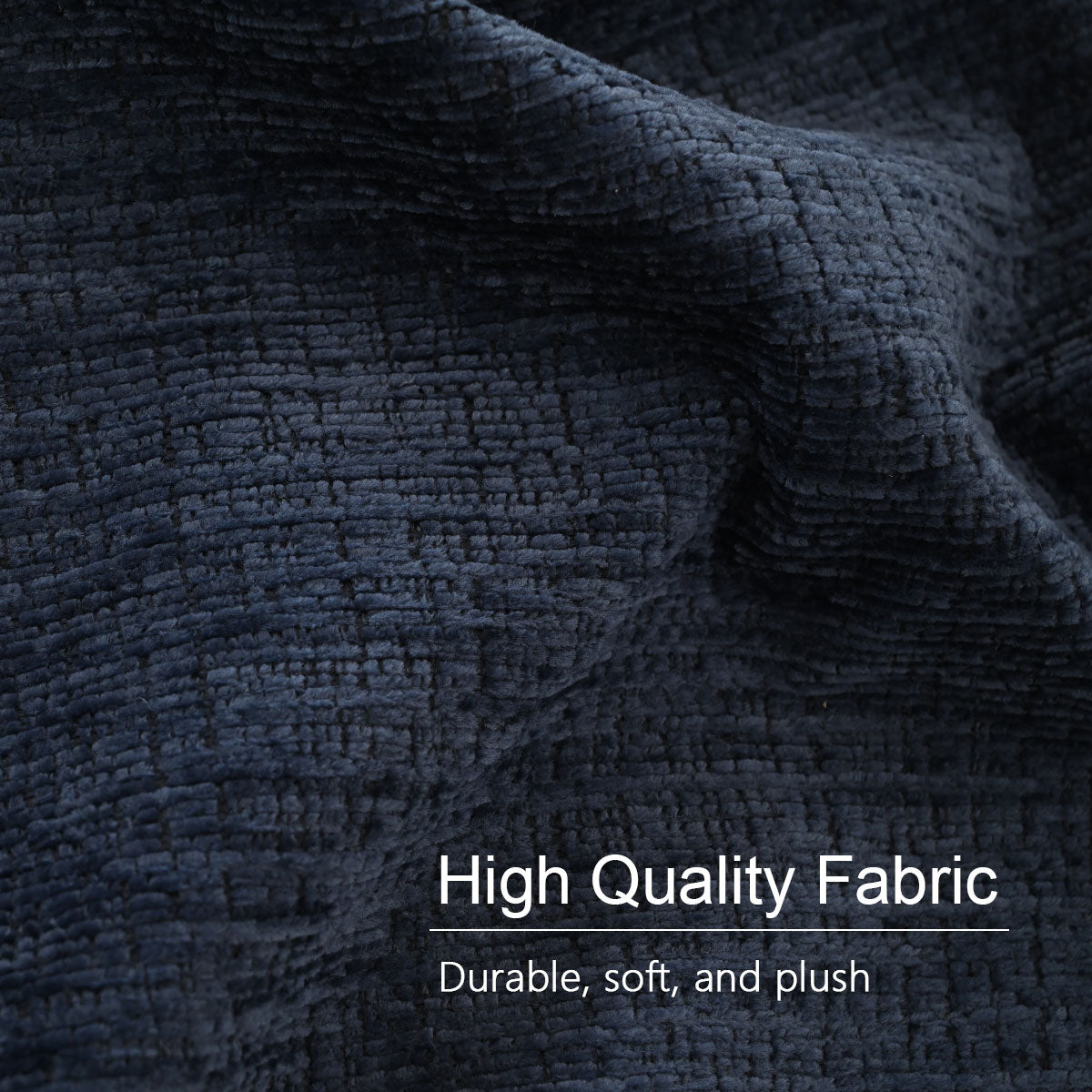 Mia 24" Modern Gold Chenille Counter Stool with Arms (Set of 3)