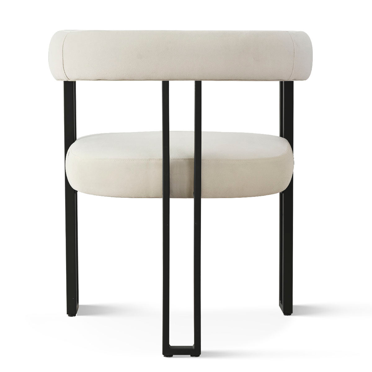 Mia Velvet Dining Chair with Arms (Set of 2)