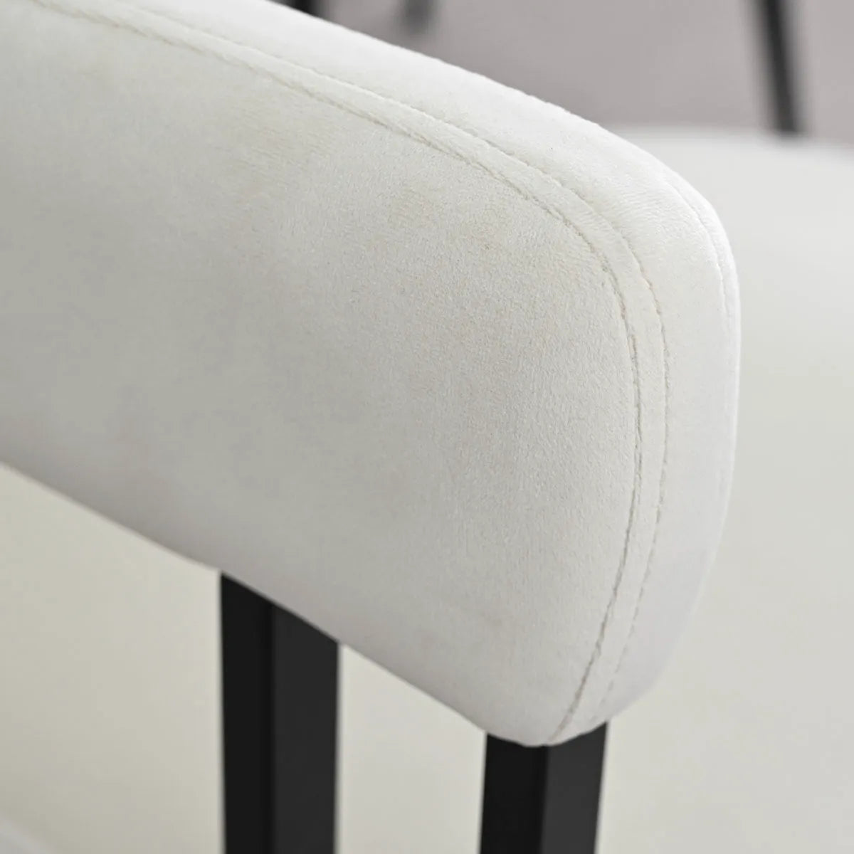 Mia Velvet Dining Chair with Arms (Set of 2)