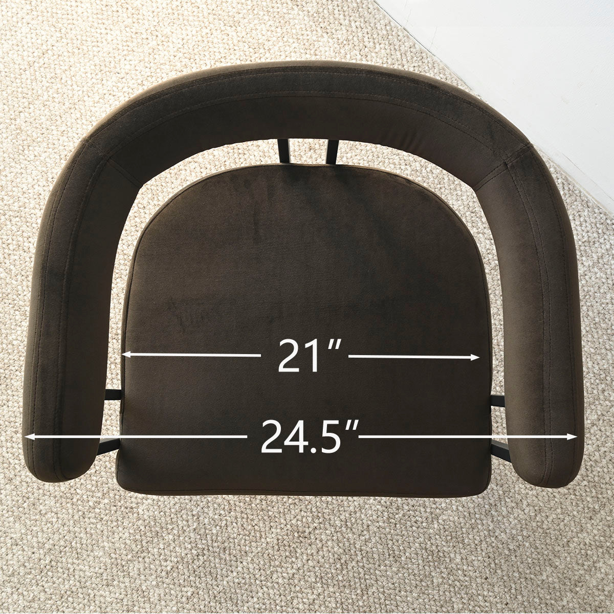 Dwen & Mia 79" Oval Dining Table Set for 6 (7-Piece)