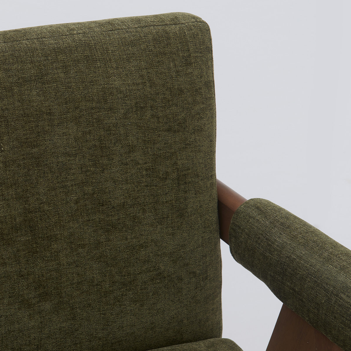 Morgan Upholstered Counter Stool with Arms (1-Piece)