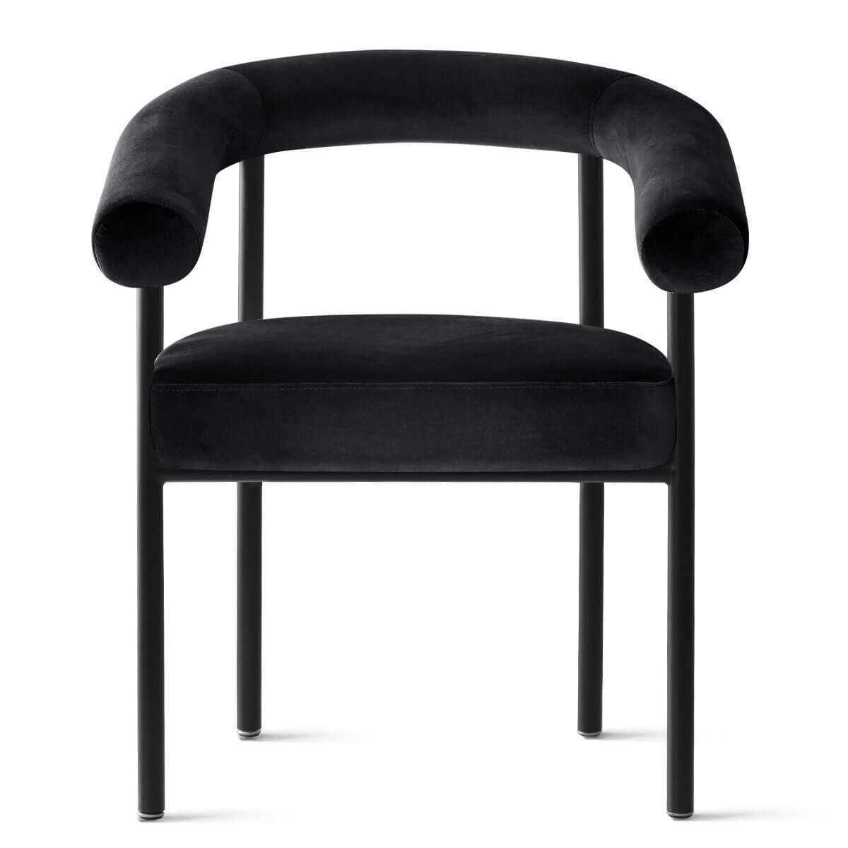 New York Modern Velvet Dining Chair (Set of 2)