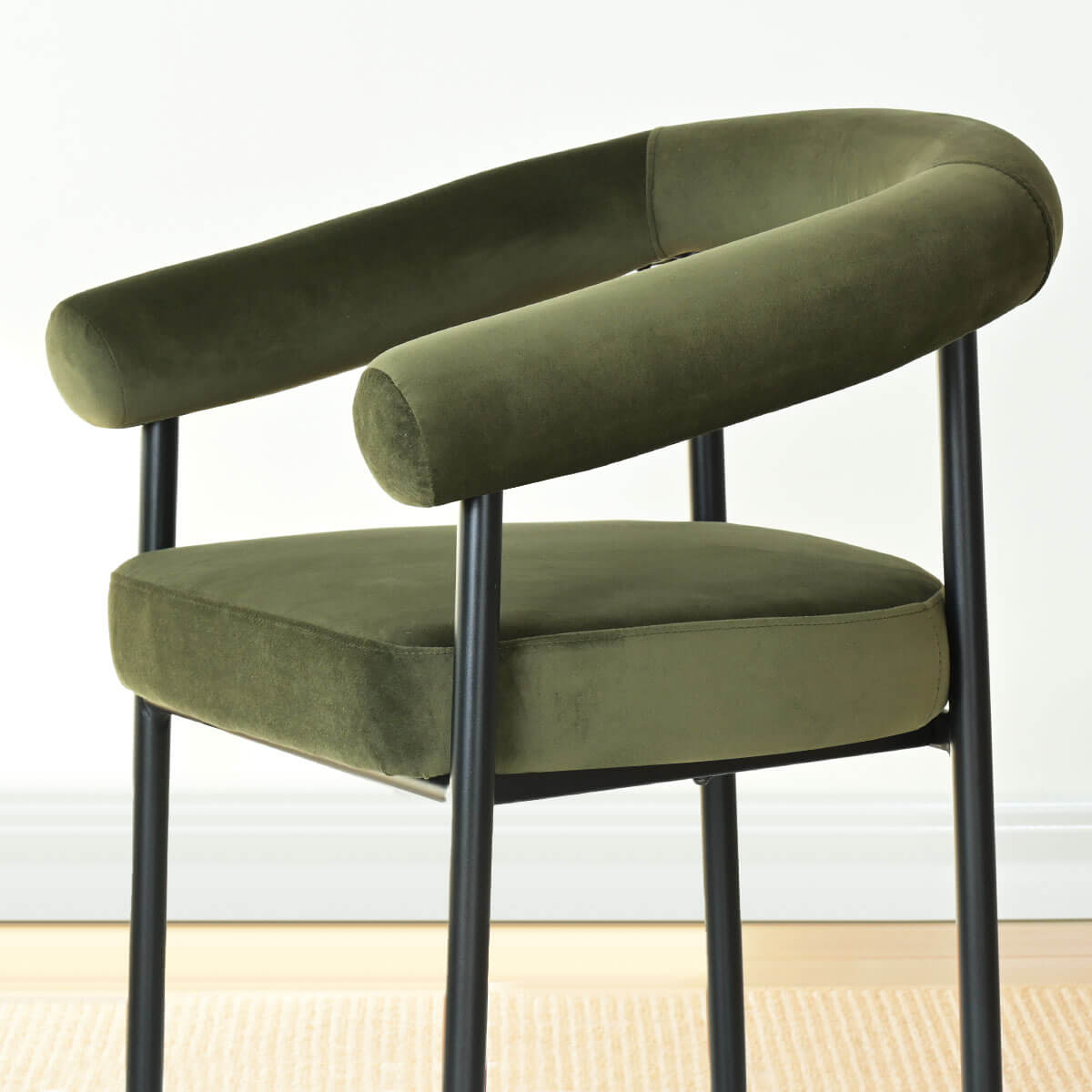 New York Modern Velvet Dining Chair (Set of 2)