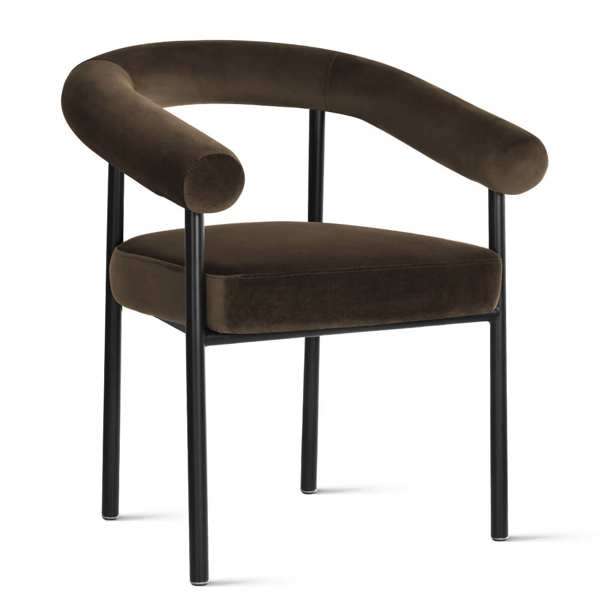 New York Modern Velvet Dining Chair (Set of 4)