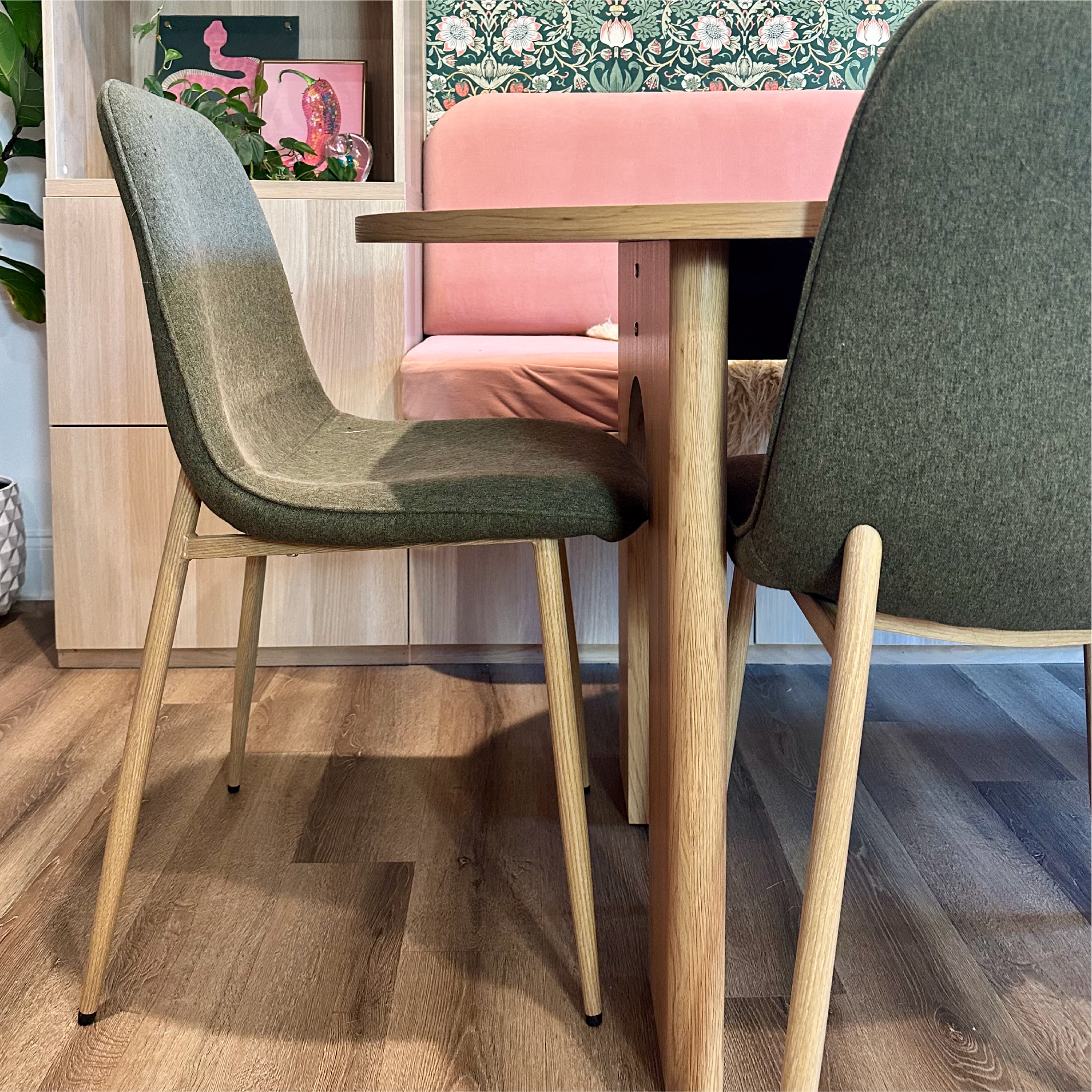 Oslo Modern Upholstered Dining Chair (Set of 4)