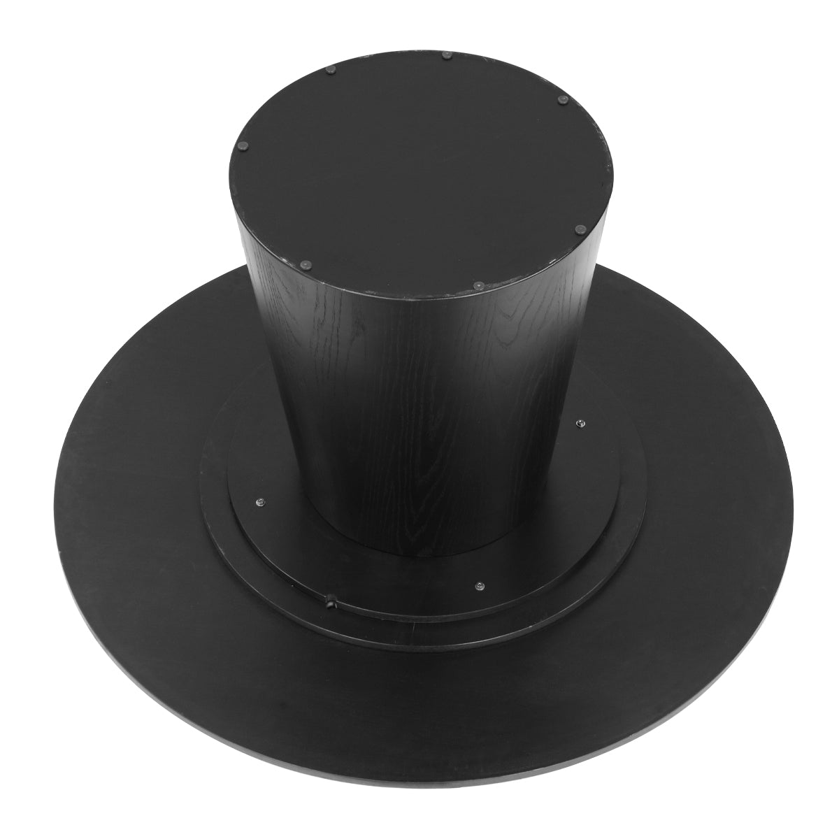 Orchid 52" Solid Oak Wood Round Pedestal Dining Table