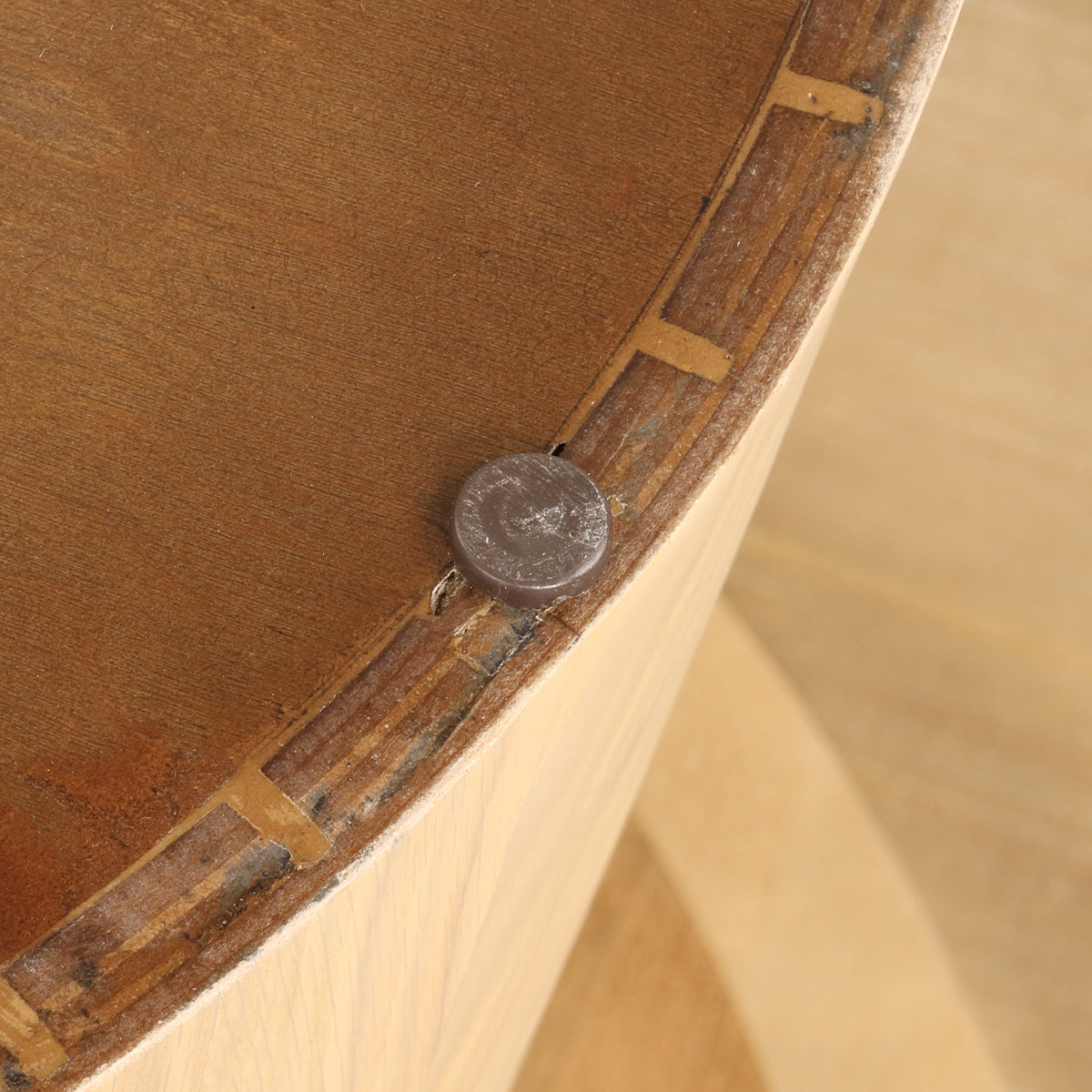 Orchid 52" Solid Oak Wood Round Pedestal Dining Table