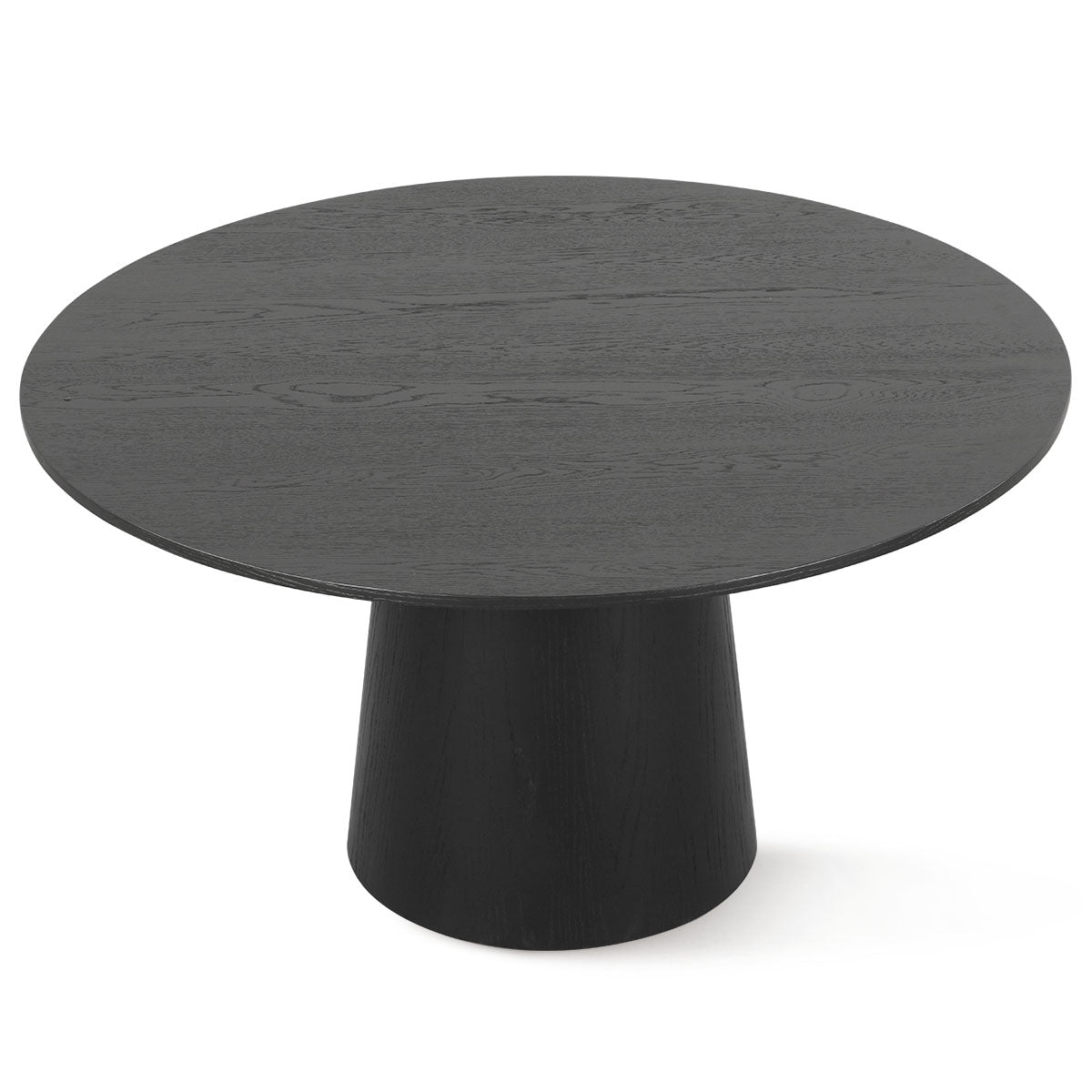 Orchid 60" Oak Round Pedestal Dining Table