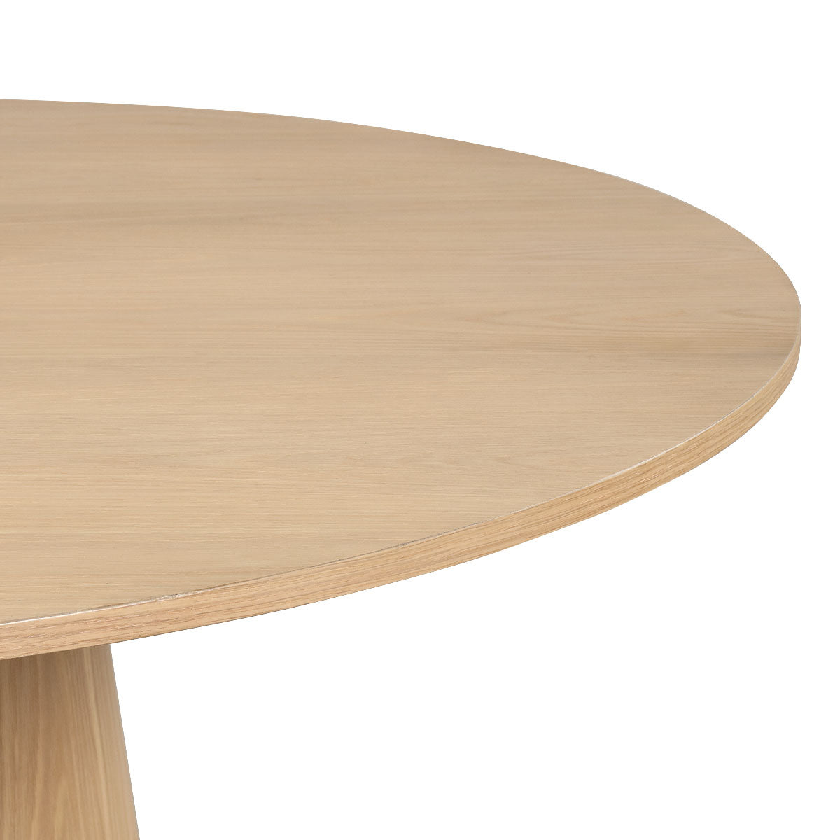 Orchid 60" Oak Round Pedestal Dining Table
