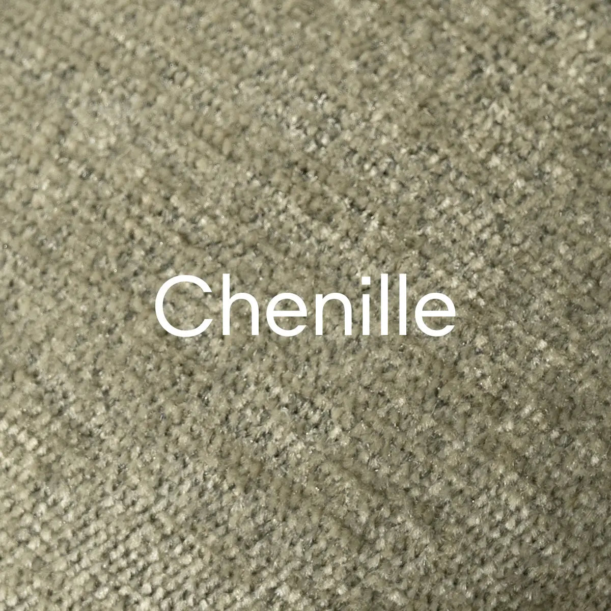 Chenille fabric swatch for Oslo Modern Upholstered Dining Chair with Metal Legs.