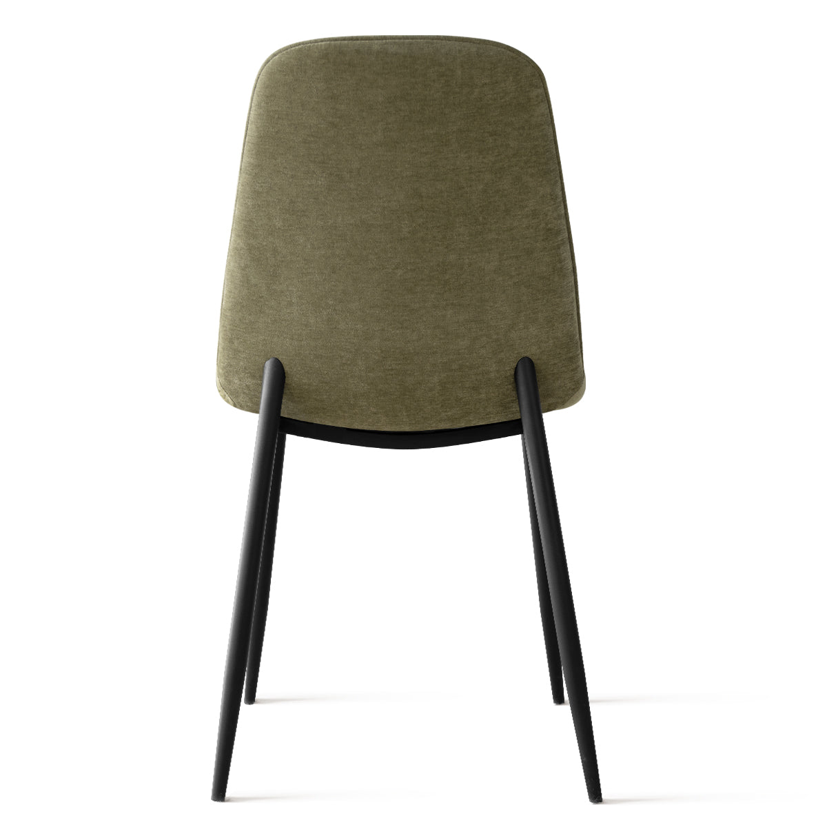 Oslo Modern Chenille Dining Chair with Metal Legs (Set of 4)