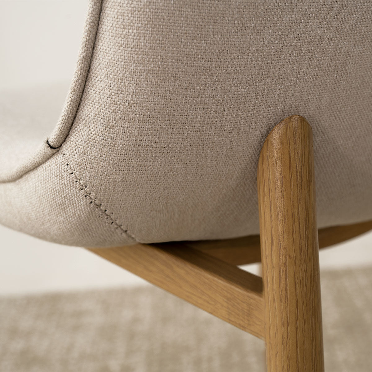 Oslo Modern Upholstered Dining Chair (Set of 4)