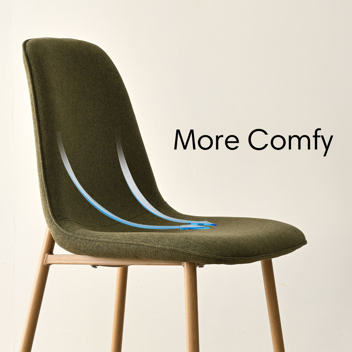 Oslo Modern Upholstered Dining Chair (Set of 4)