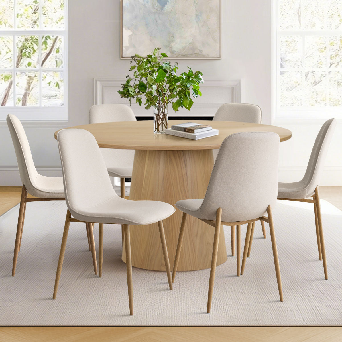 Oslo Modern Upholstered Dining Chair (Set of 6)