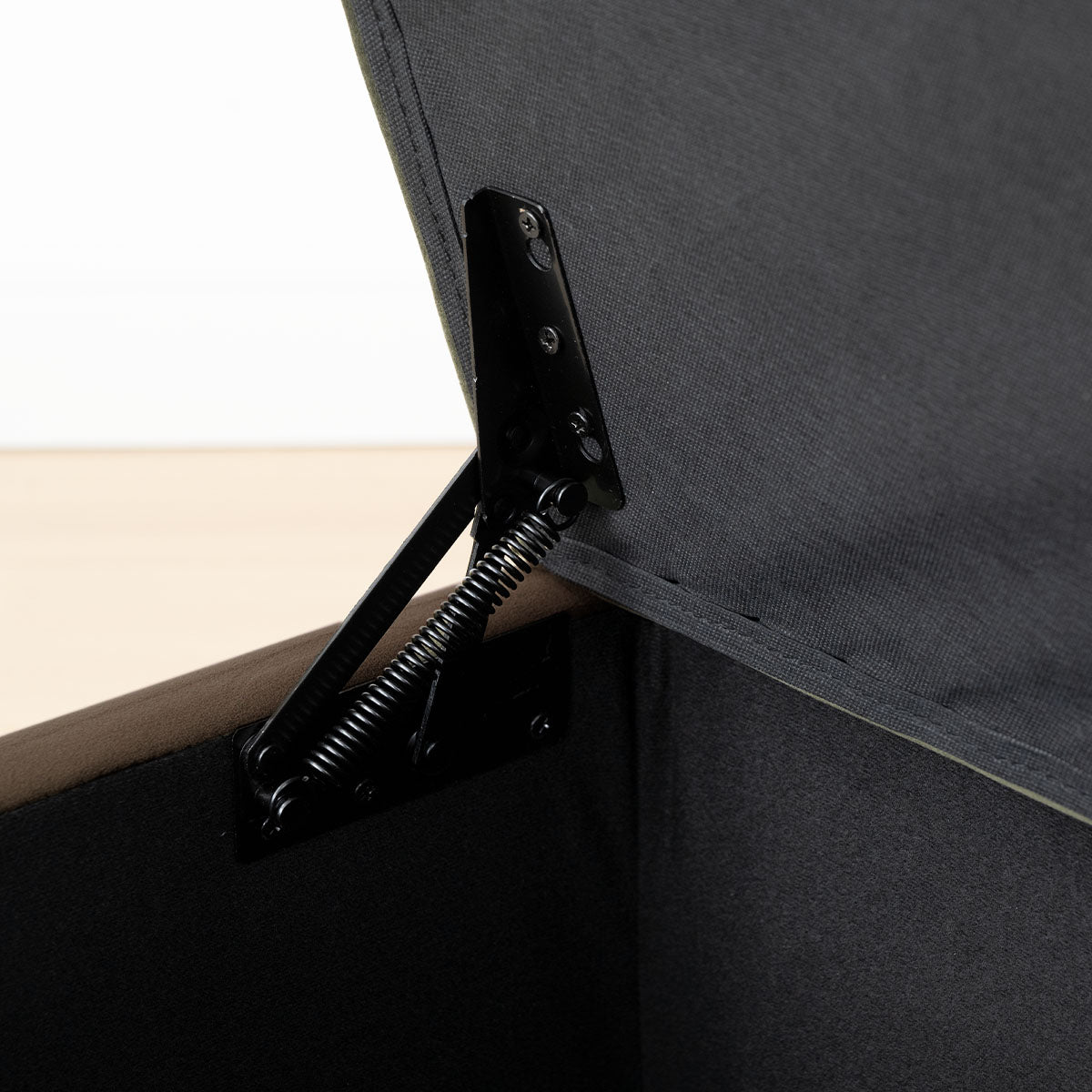 Paxton 60" Velvet Storage Bench with Hidden Lift Top