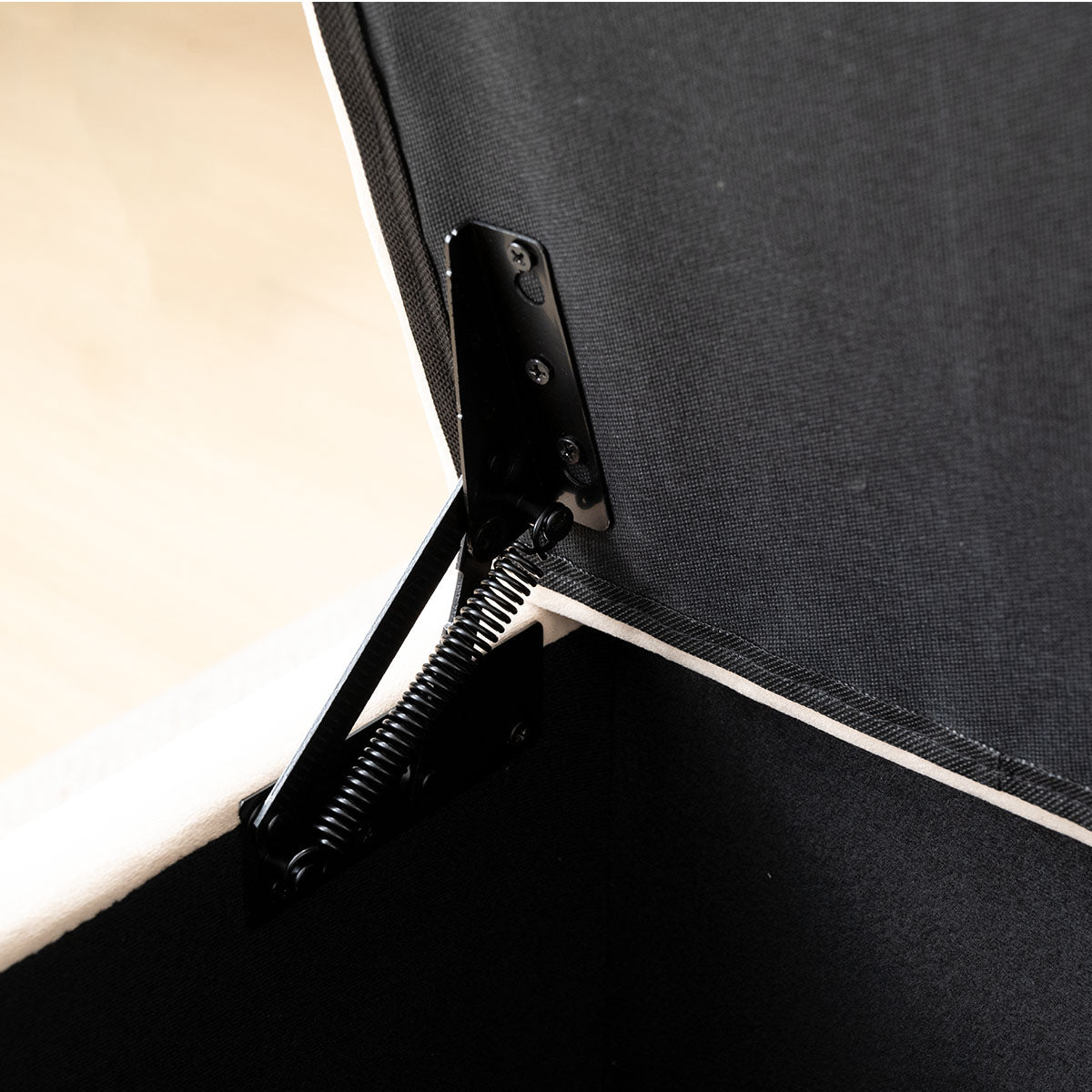 Paxton 60" Velvet Storage Bench with Hidden Lift Top