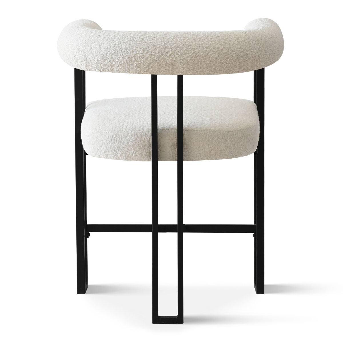 Rola Beige Upholstered Counter Stool with Arms (Set of 2)