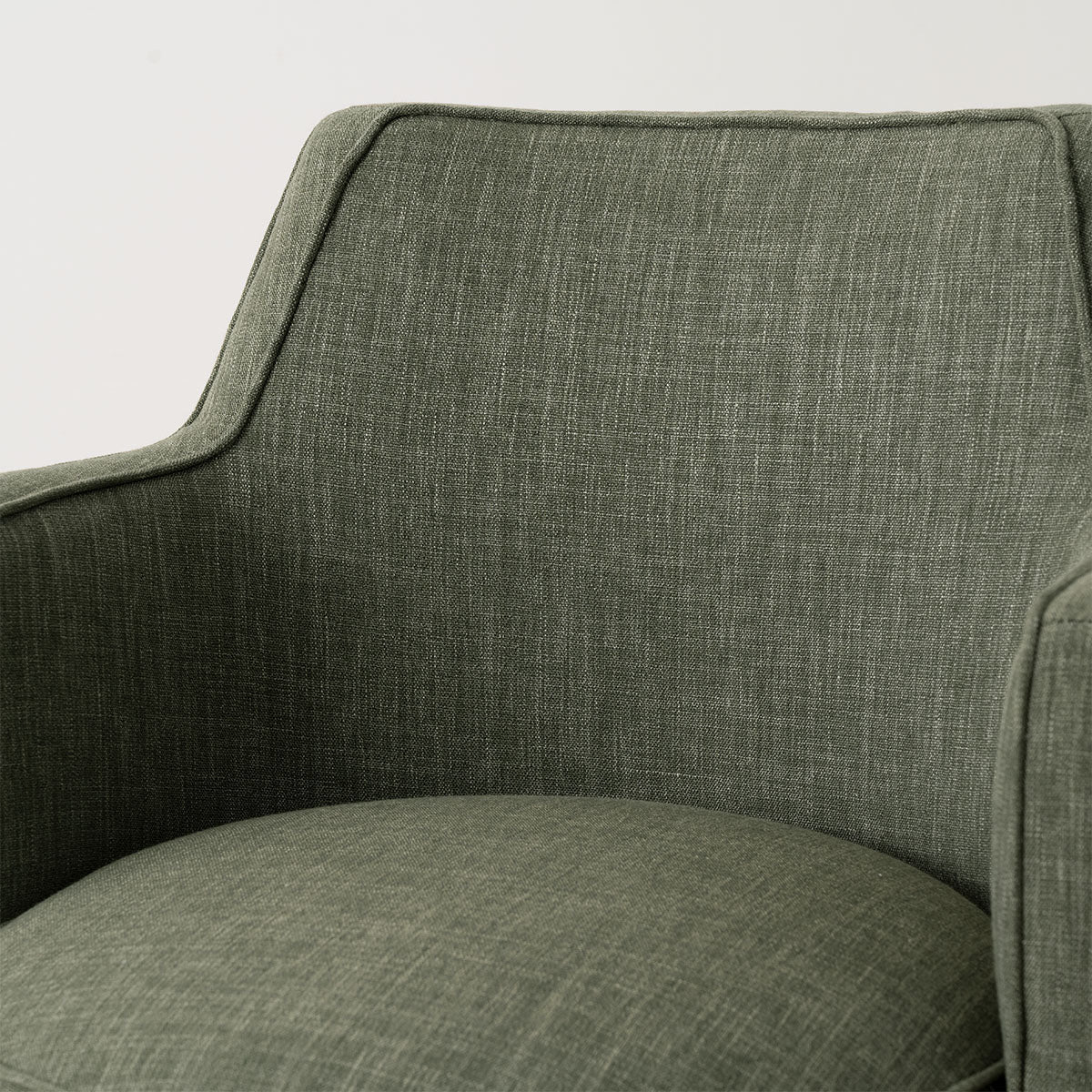 Yisa Modern Swivel Small Barrel Chair (1-Piece)