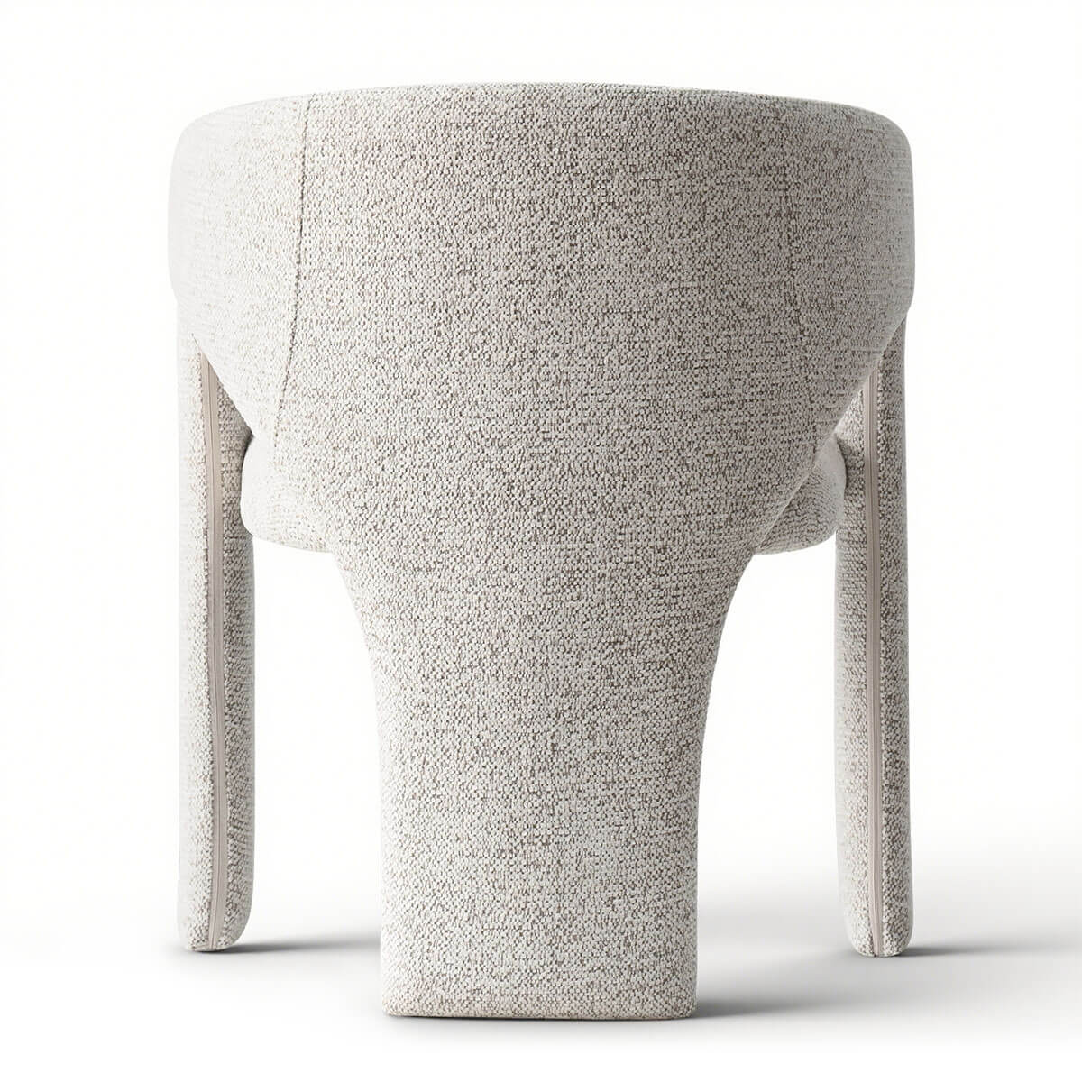 Khloe Modern Chenille Dining Chair with Arms (Set of 2)