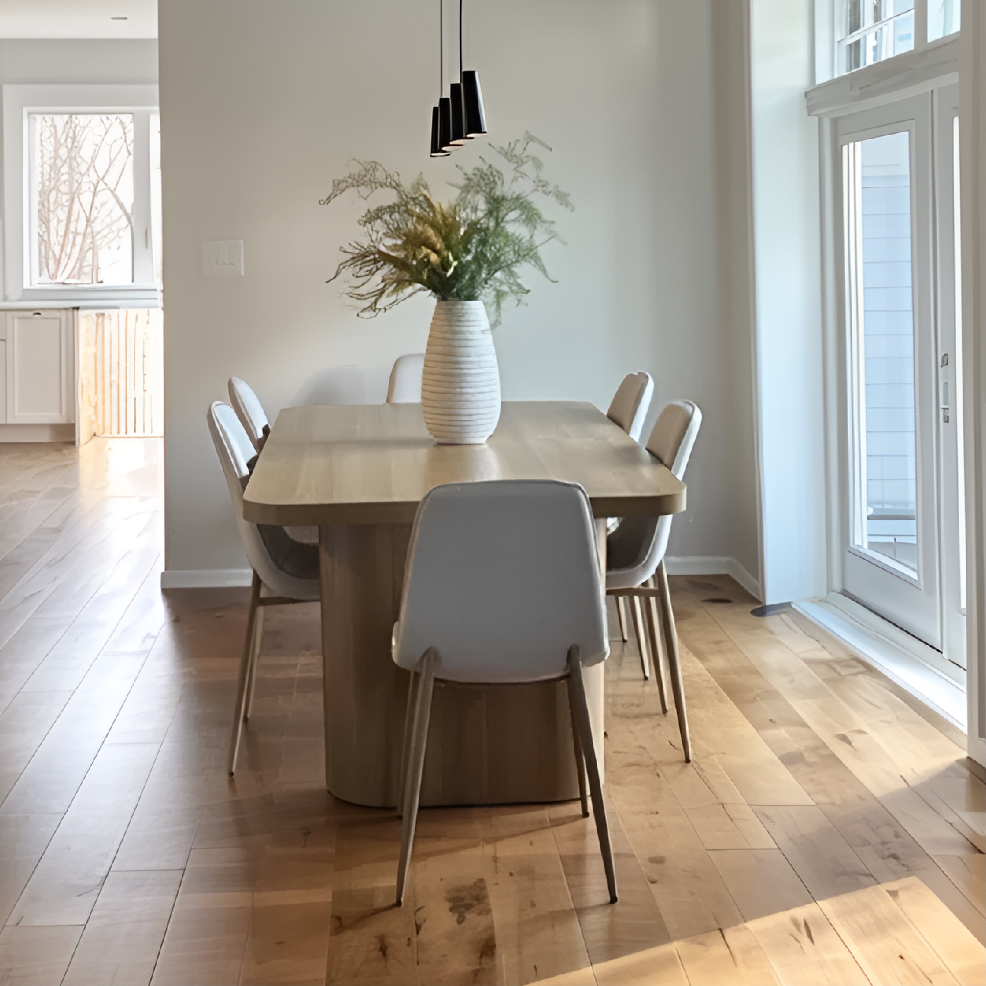 Oslo Modern Upholstered Dining Chair (Set of 4)