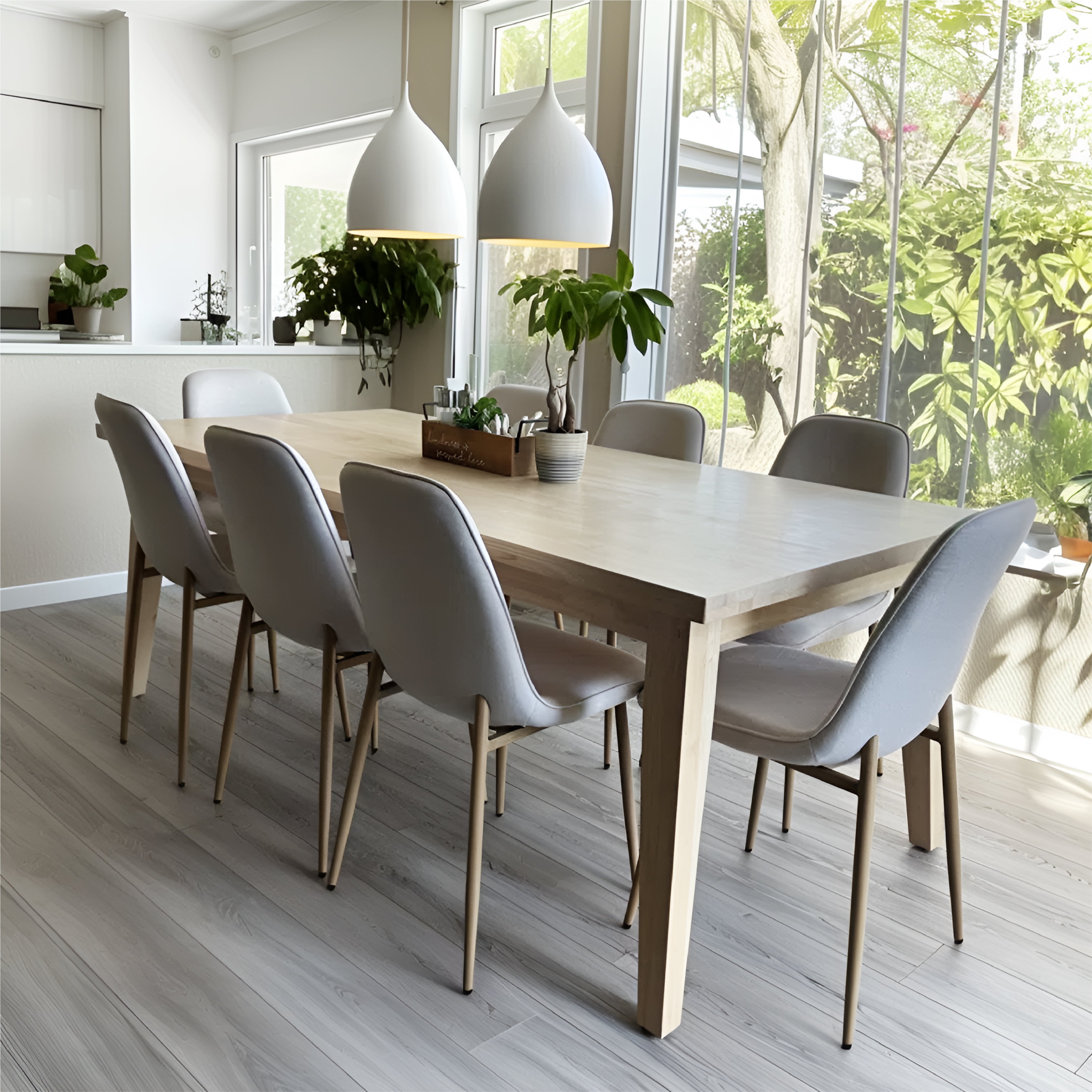 Oslo Modern Upholstered Dining Chair (Set of 4)