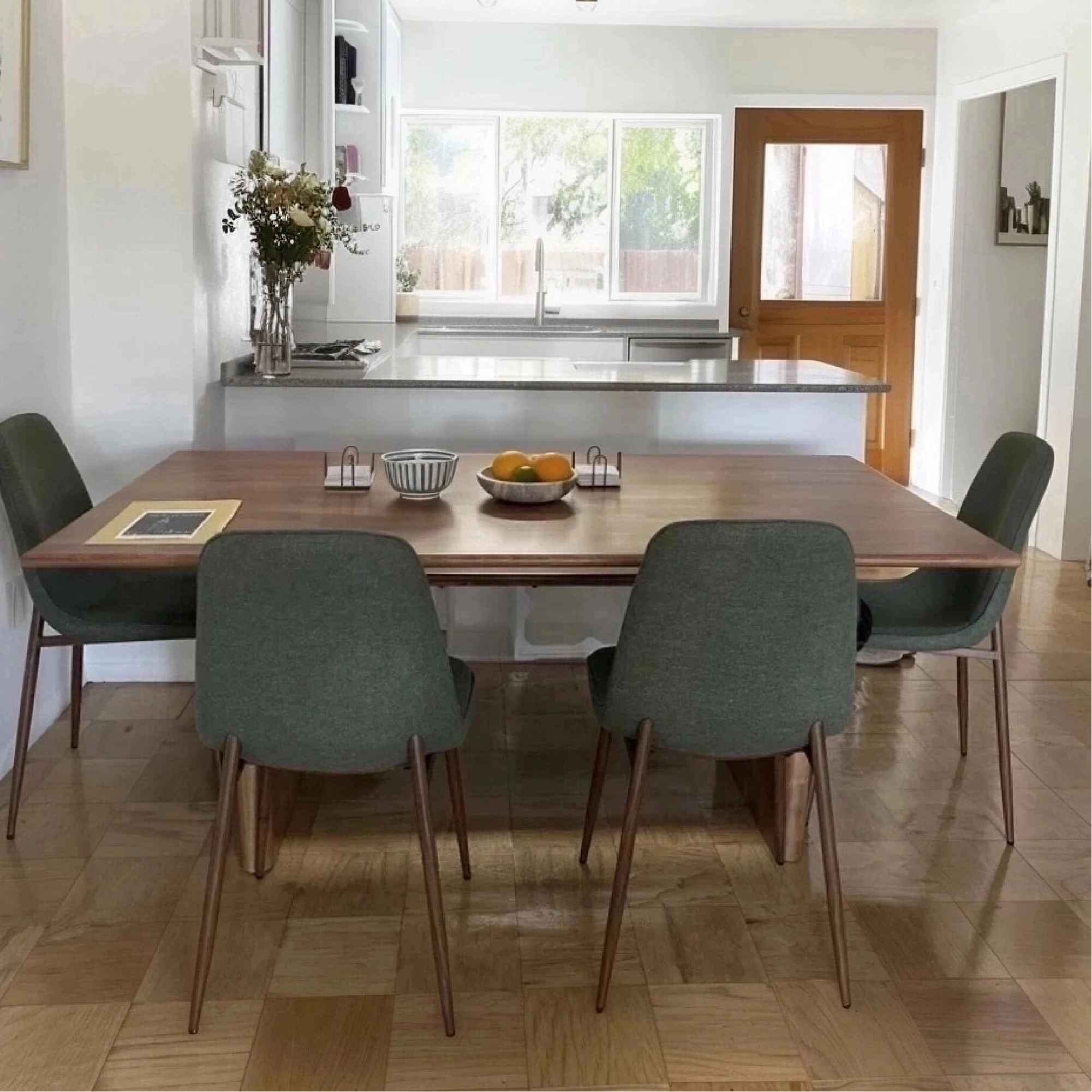 Oslo Modern Upholstered Dining Chair (Set of 4)