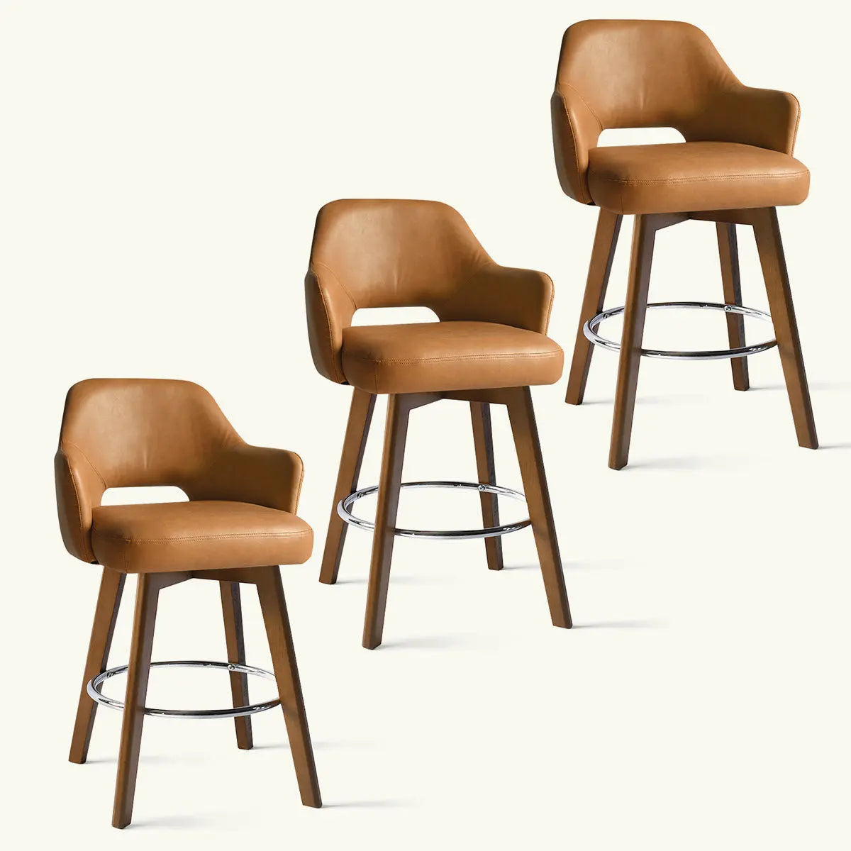 Faux-Leather-Dining-Furniture-including-dining-chair-bar-stool-bench-and-dining-set The Pop Maison