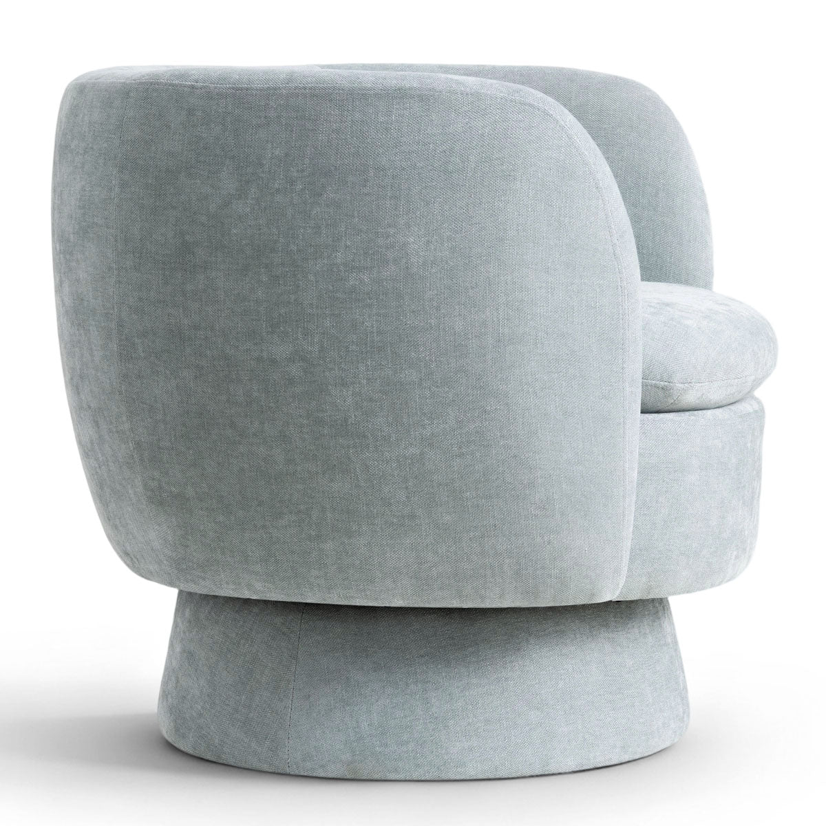 Bloom Upholstered Swivel Barrel Accent Chair (1-Piece)