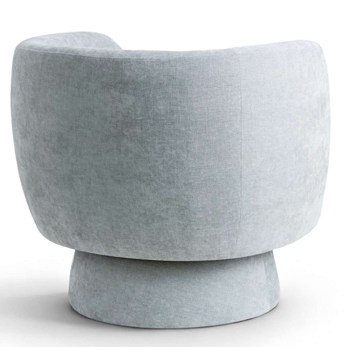 Bloom Upholstered Swivel Barrel Accent Chair (1-Piece)