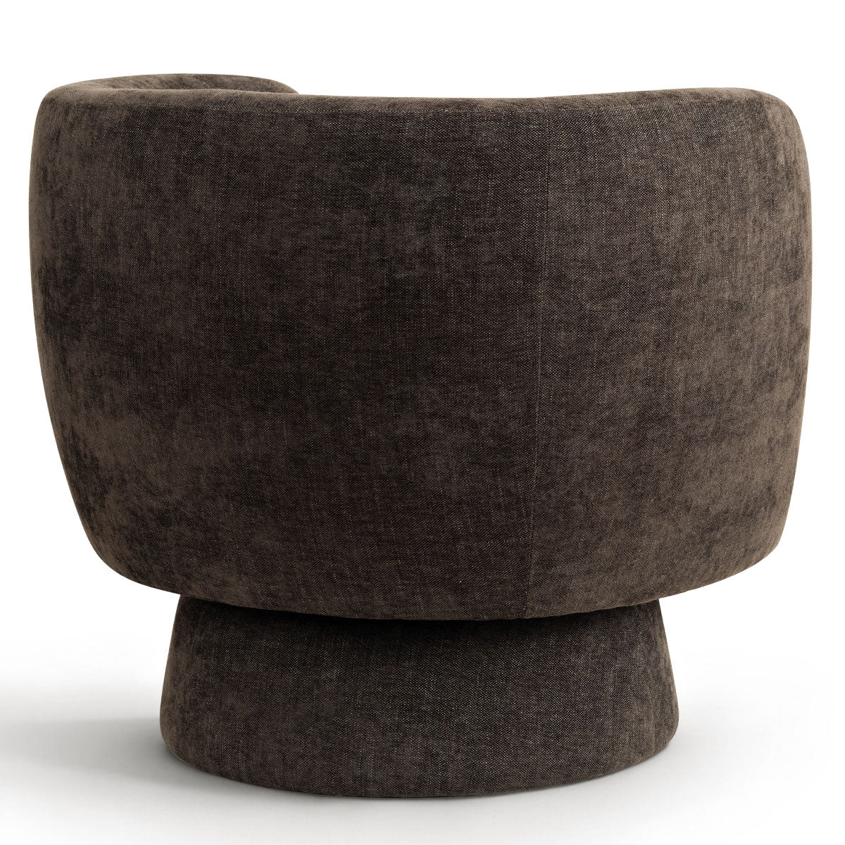 Bloom Upholstered Swivel Barrel Accent Chair (1-Piece)