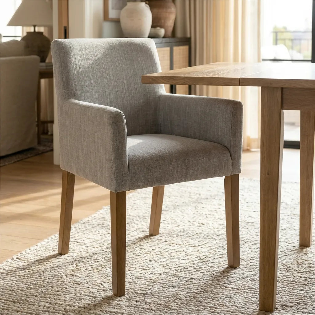 Chandler & North Solid Wood Rectangular Extendable Dining Table Set for 8 (9-Piece)