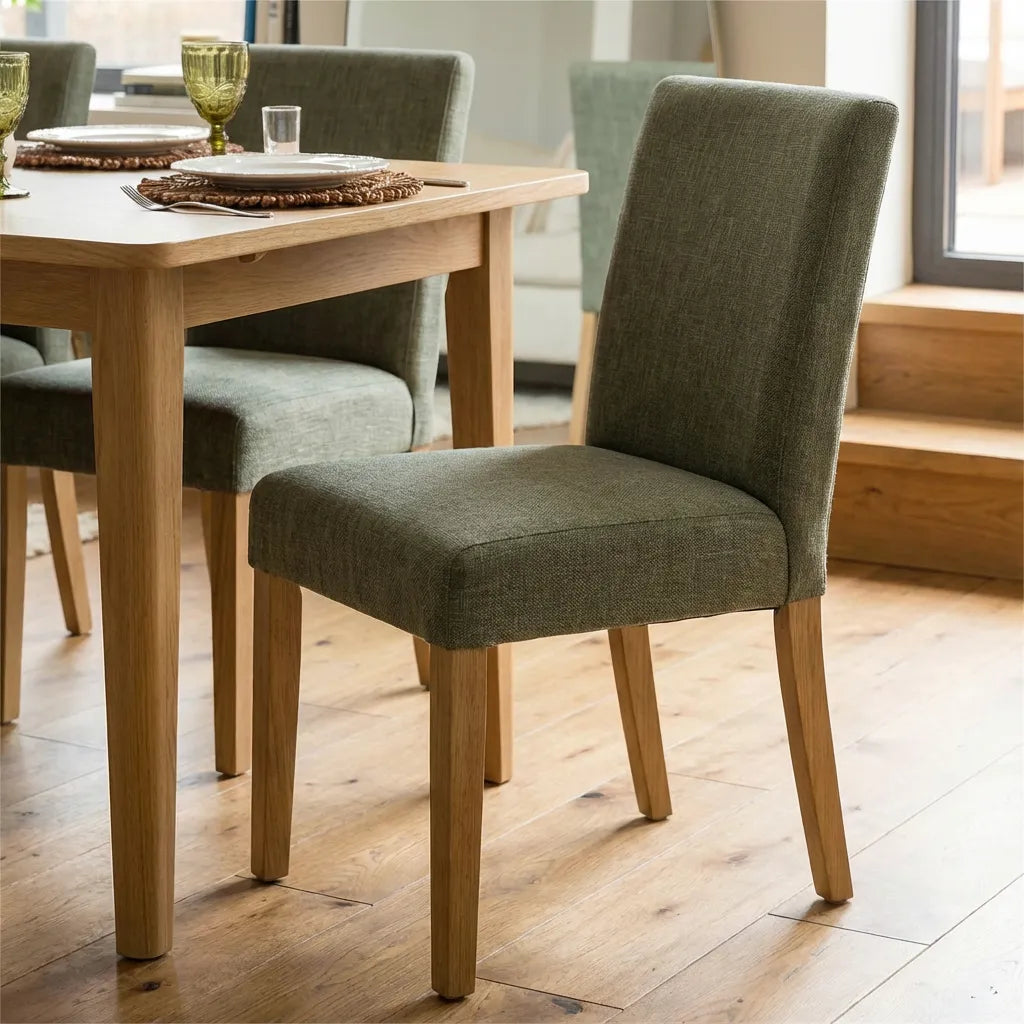 Chandler & North Solid Wood Rectangular Extendable Dining Table Set for 8 (9-Piece)