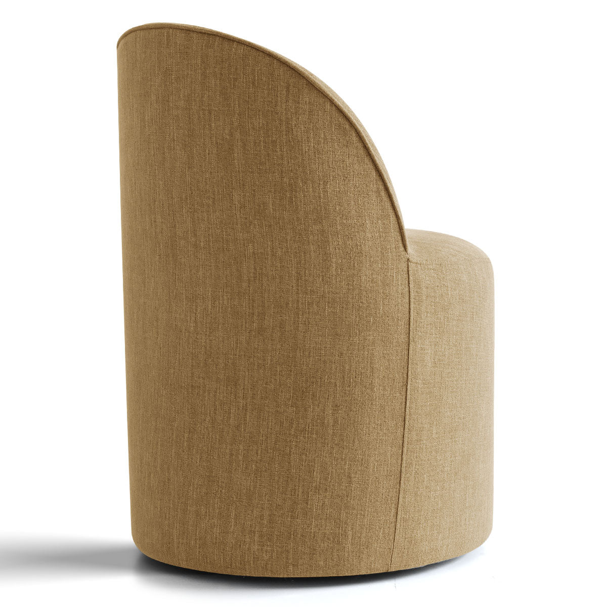 Doris Rolling Upholstered Dining Chair With Castors (Set of 6)