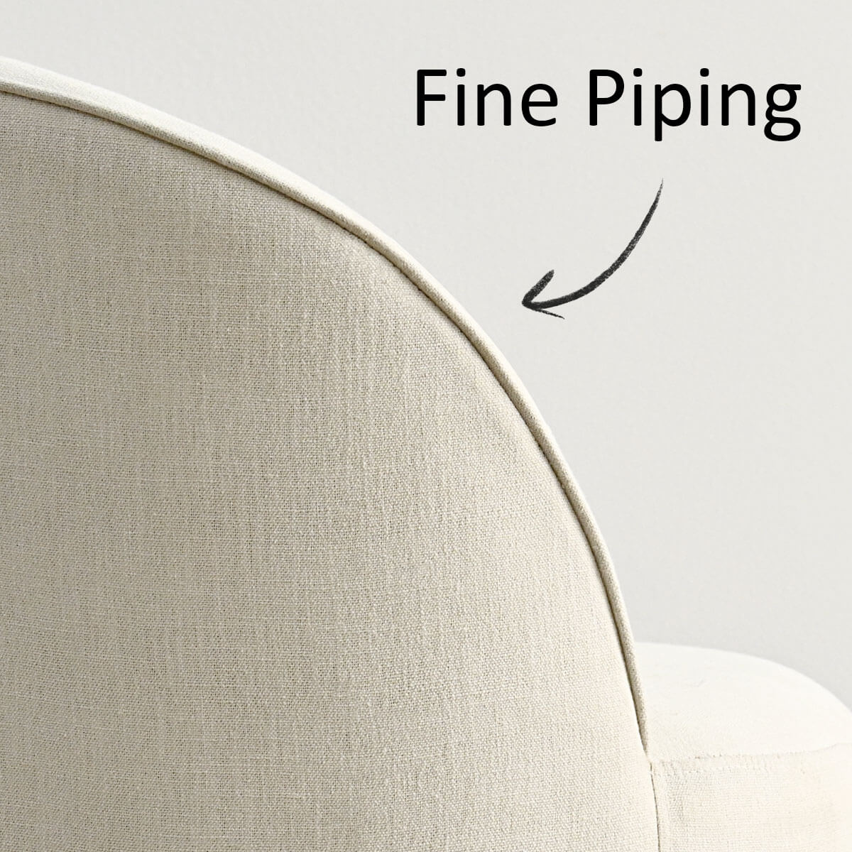 Doris Rolling Upholstered Dining Chair With Castors (Set of 6)