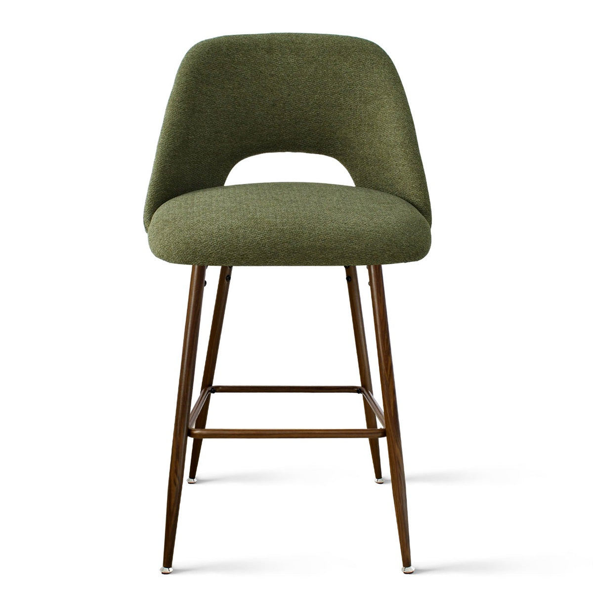 Edwin 26" Modern Upholstered Counter Stool (Set of 3)
