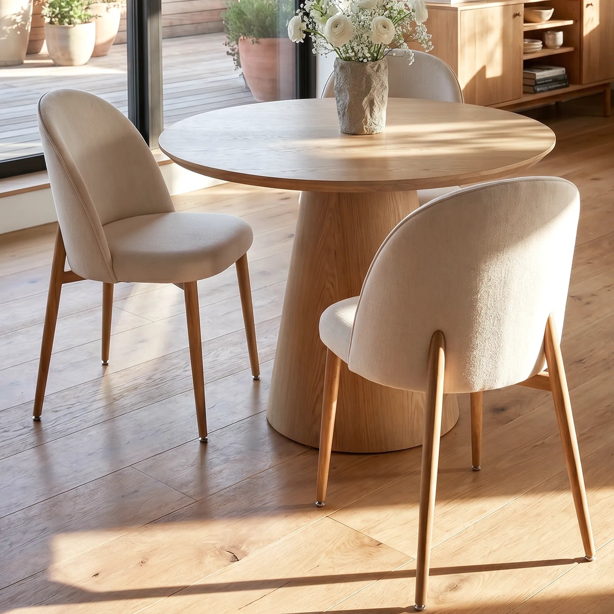 Goteborg Modern Upholstered Dining Chair (Set of 2)