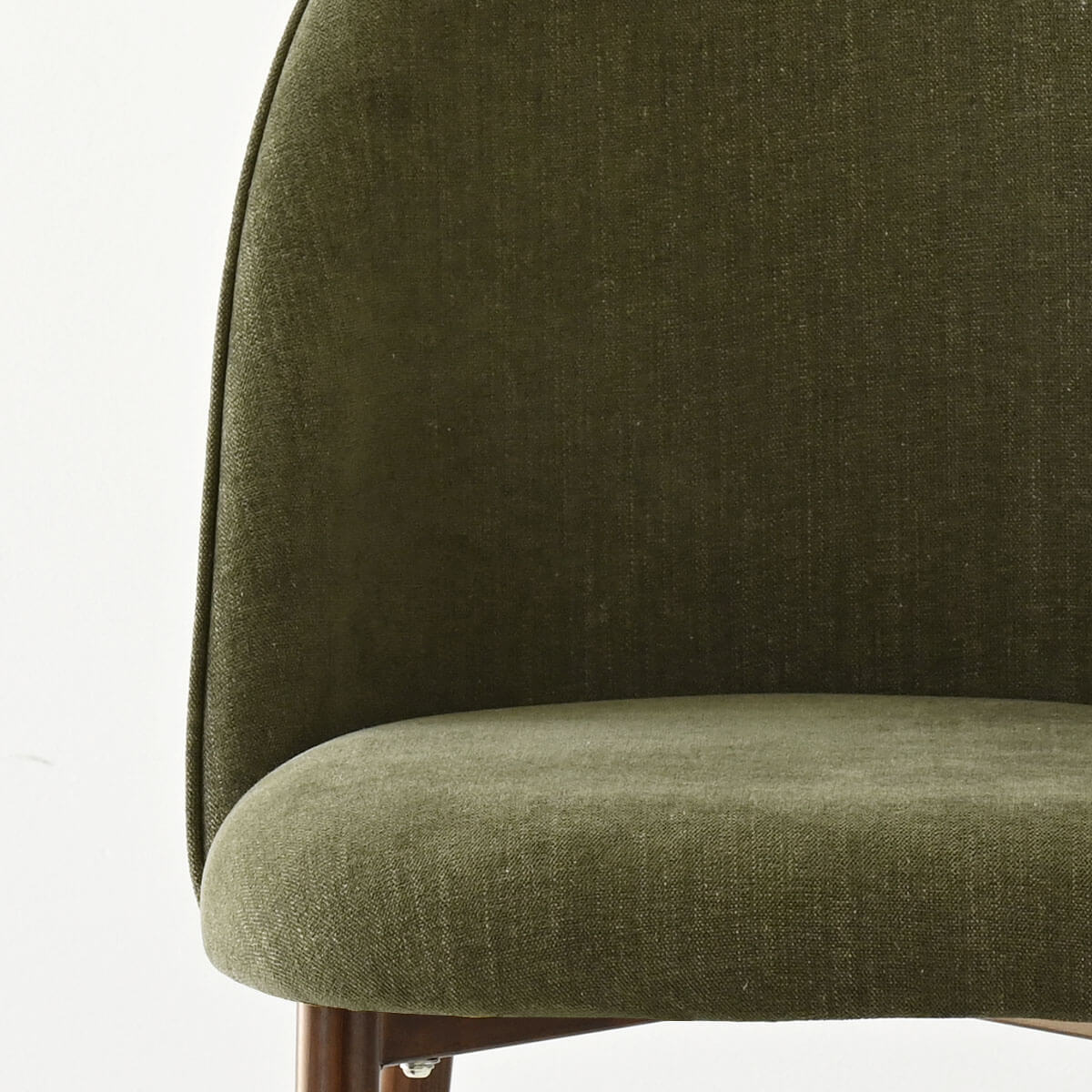 Goteborg Upholstered Dining Chair with Walnut legs (Set of 2)