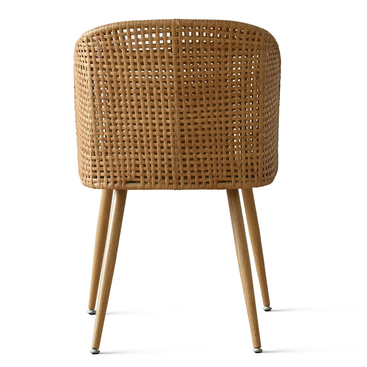 Grasse Rattan Upholstered Dining Chair (Set of 4)