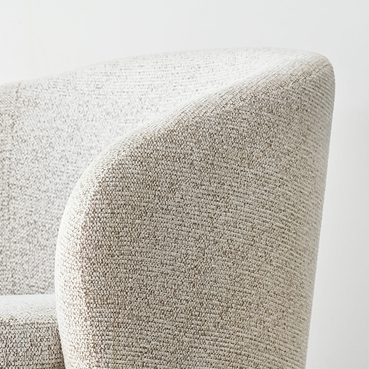 Hera Upholstered Swivel Barrel Chair (1-Piece)