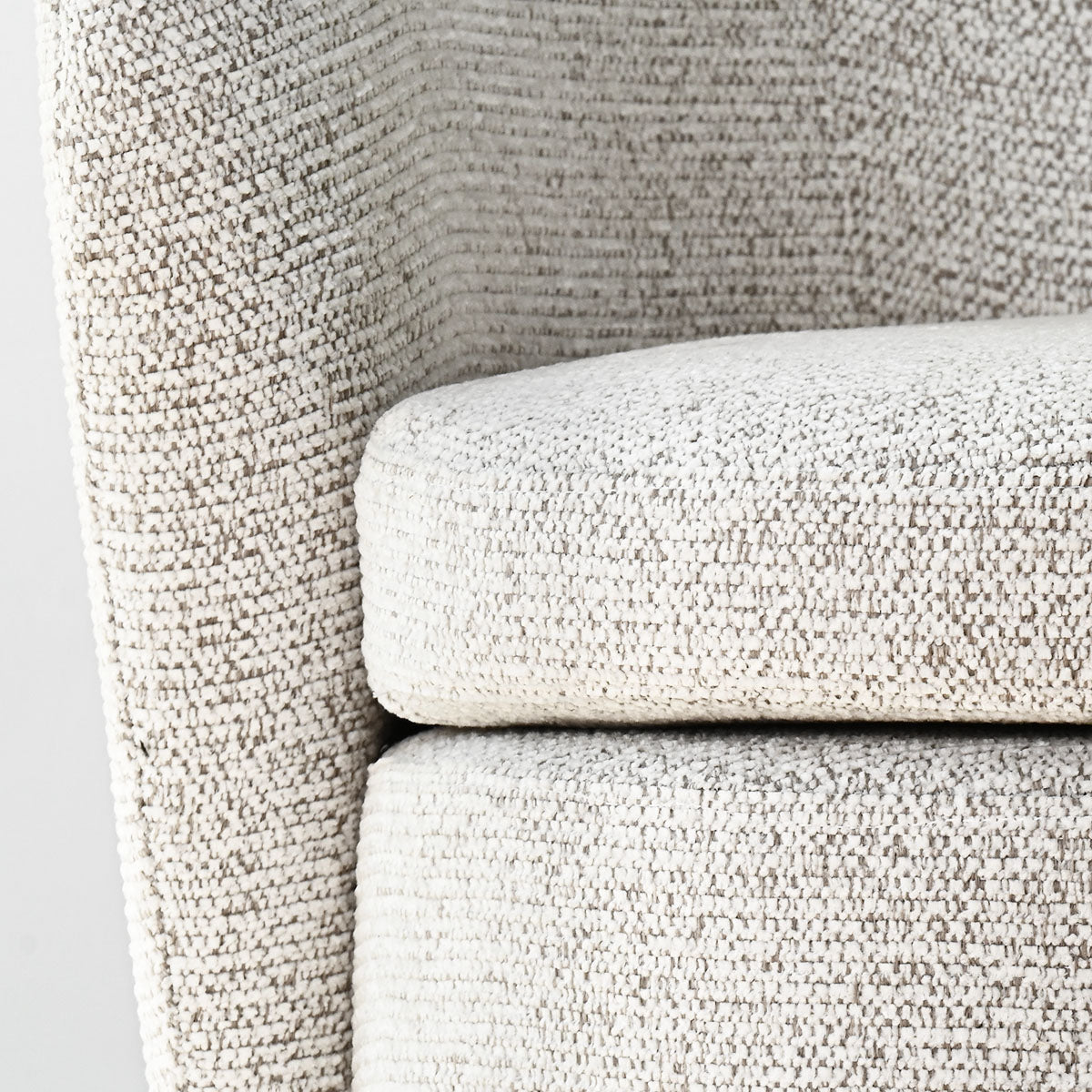 Hera Upholstered Swivel Barrel Chair (1-Piece)