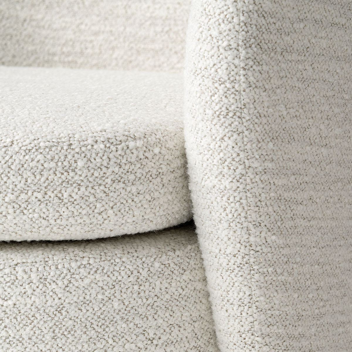 Hera Upholstered Swivel Barrel Chair (1-Piece)